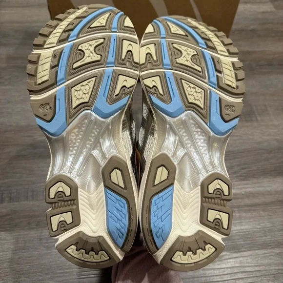 ASICS Gel-Kayano 14 Cream Pepper Athletic Running Sneakers - Picture 10 of 13